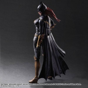 Batgirl Arkham Knight figure pose back cape