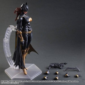 Batgirl Arkham Knight figure stand attachments