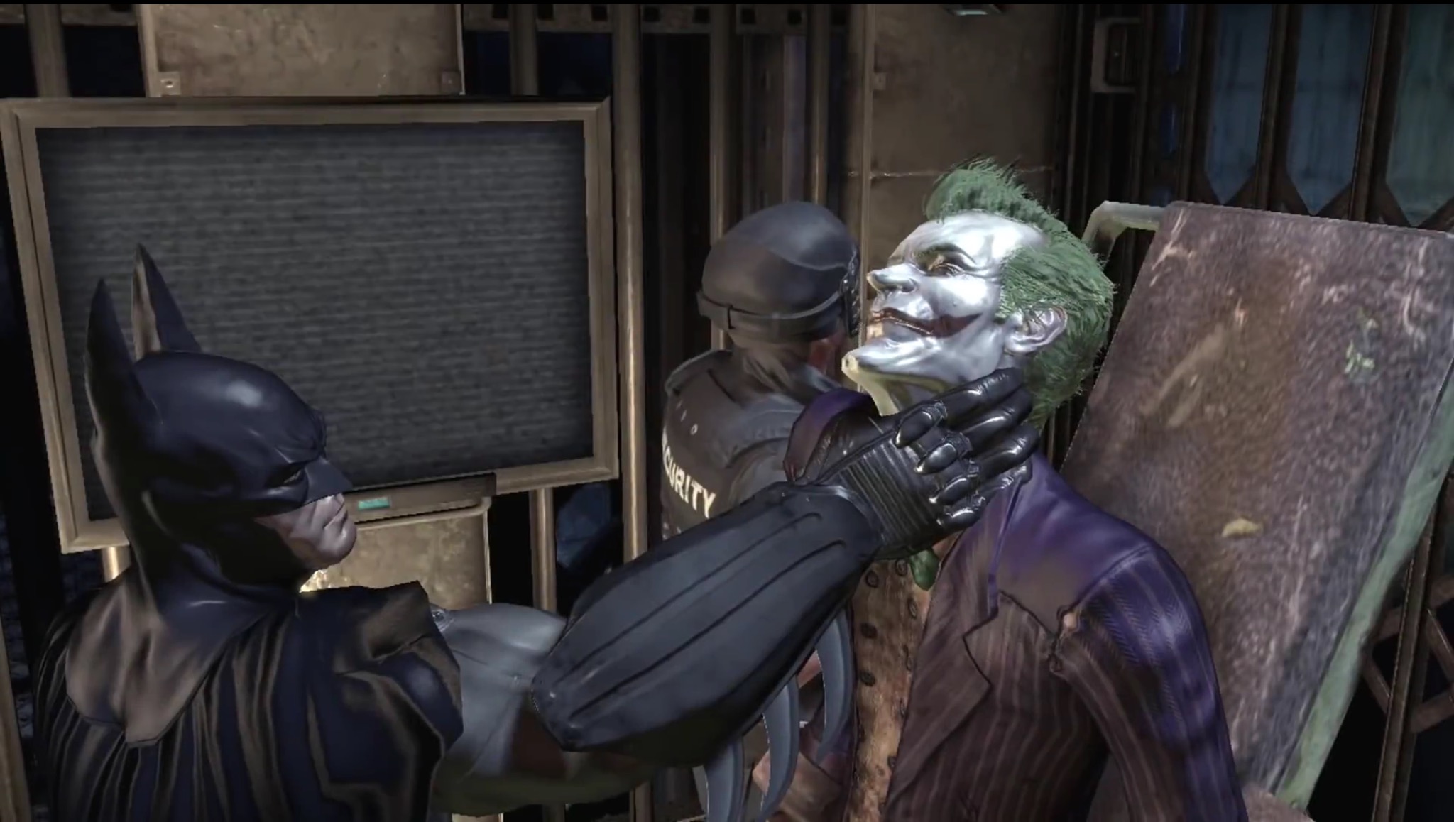Batman Return to Arkham Comparison Bats and Joker orig Video Compares 'Batman: Return to Arkham' to Original Graphics