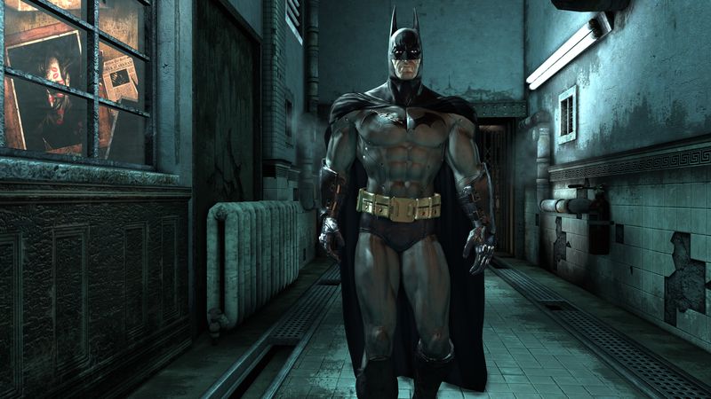 Batman Arkham Asylum Bats in the corridors of the asylum