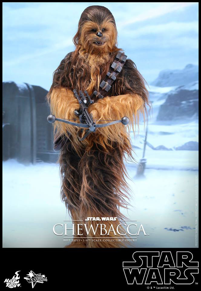 chew1 Han Solo & Chewie Get Bittersweet 'Force Awakens' Hot Toys Figs