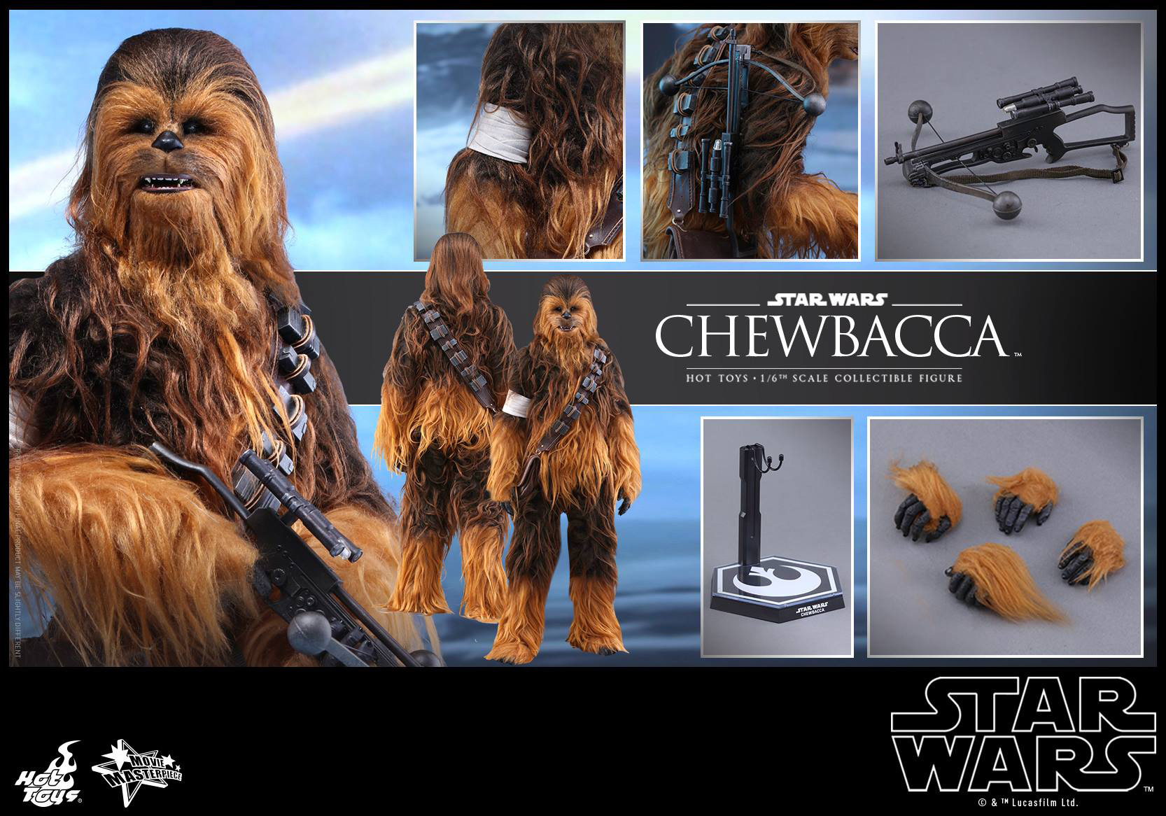 cool2 Han Solo & Chewie Get Bittersweet 'Force Awakens' Hot Toys Figs