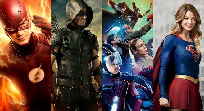 Stephen Amell Teases Arrowverse Crossover With On-Set Image