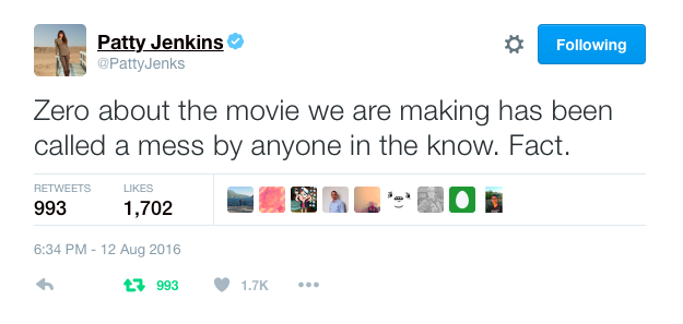 Patty Jenkins addresses Wonder Woman rumor 4