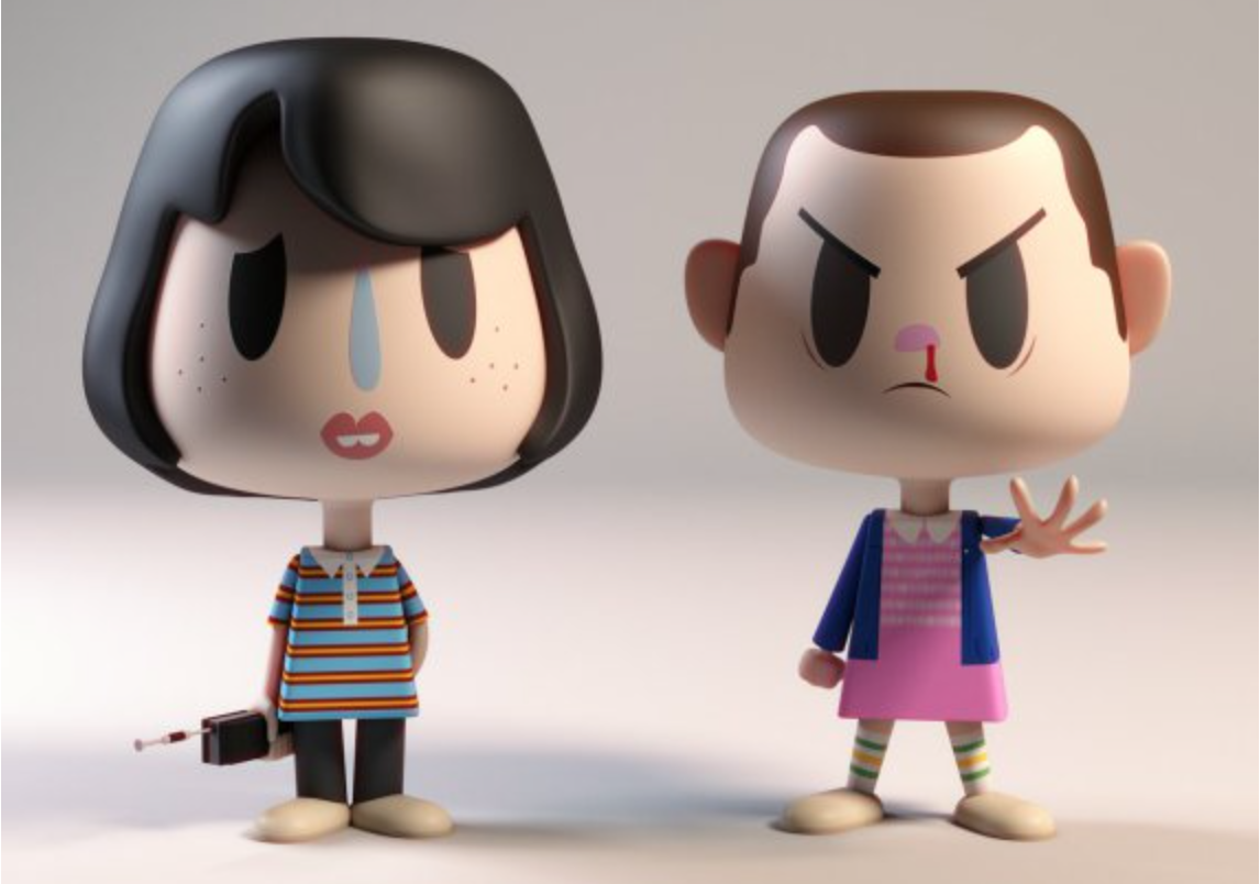 These Unofficial ‘Stranger Things’ Vinyl Figures Are Everything