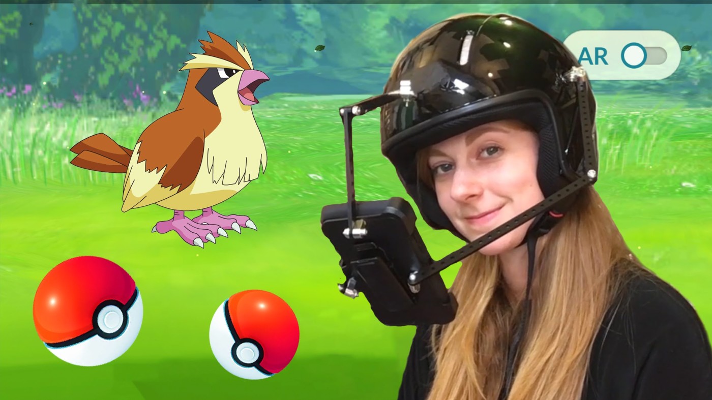 WATCH: YouTuber Creates World’s First ‘Pokemon GO’ Helmet