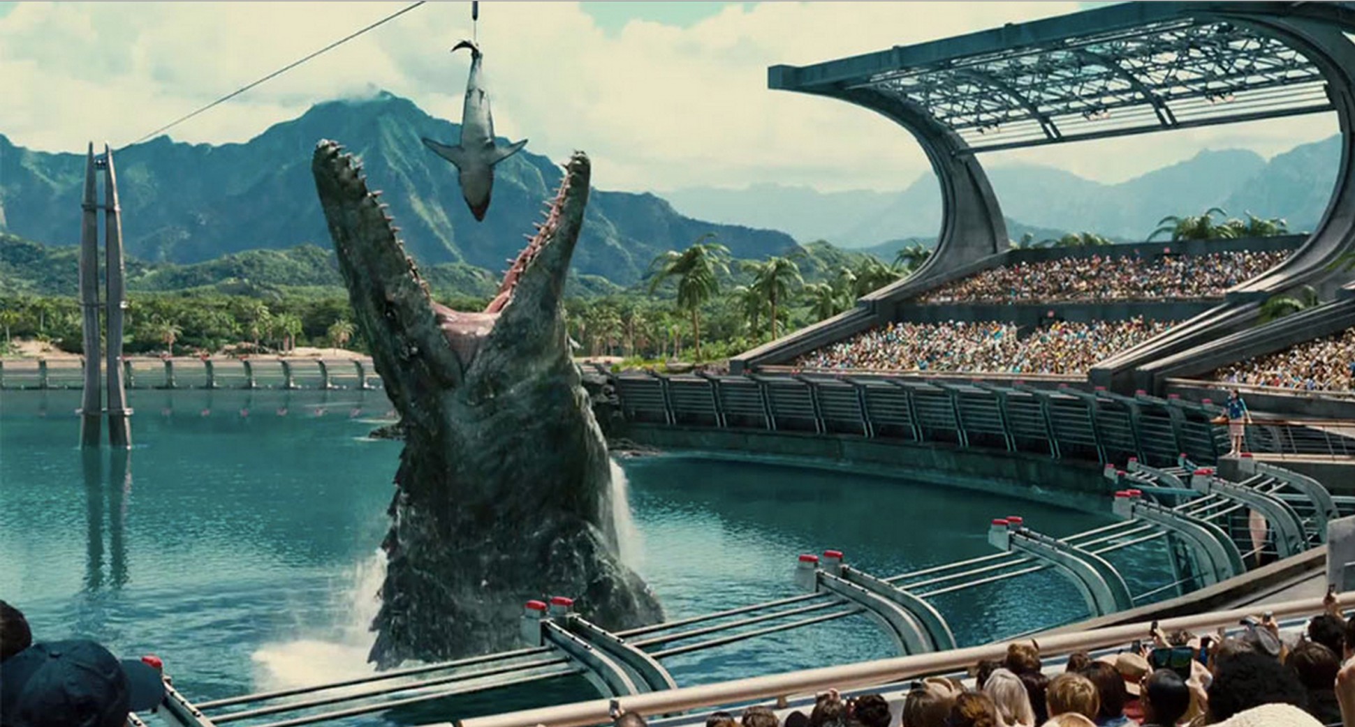 Here's a visual representation of 2018's other summer releases being fed to Jurassic World 2