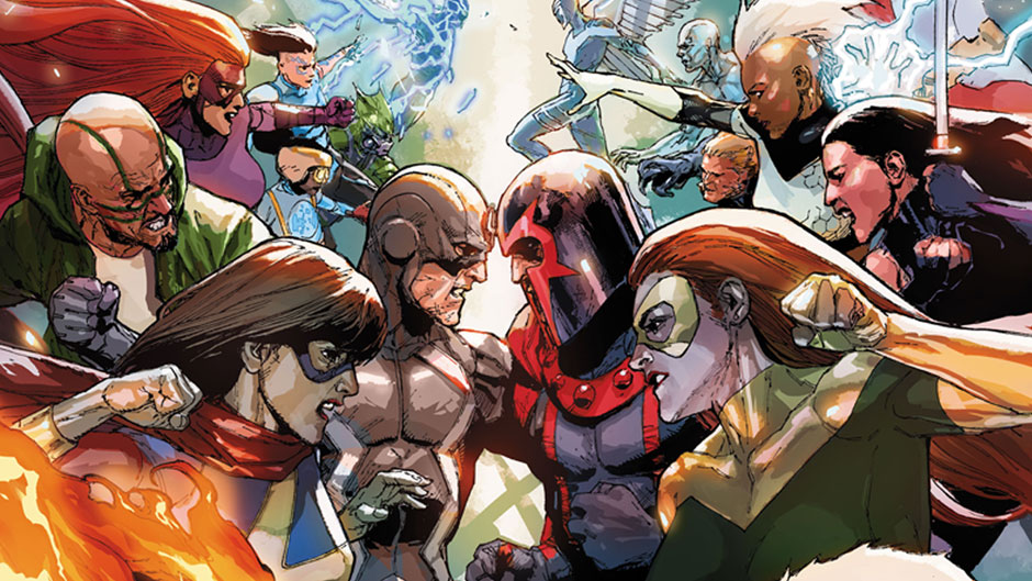 ‘Inhumans Vs X-Men’ #1 is the Better Civil War