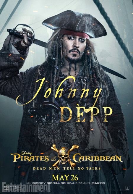 poc5 jack online v3 lg Disney Unveils Swashbuckling Pirates of the Caribbean Posters