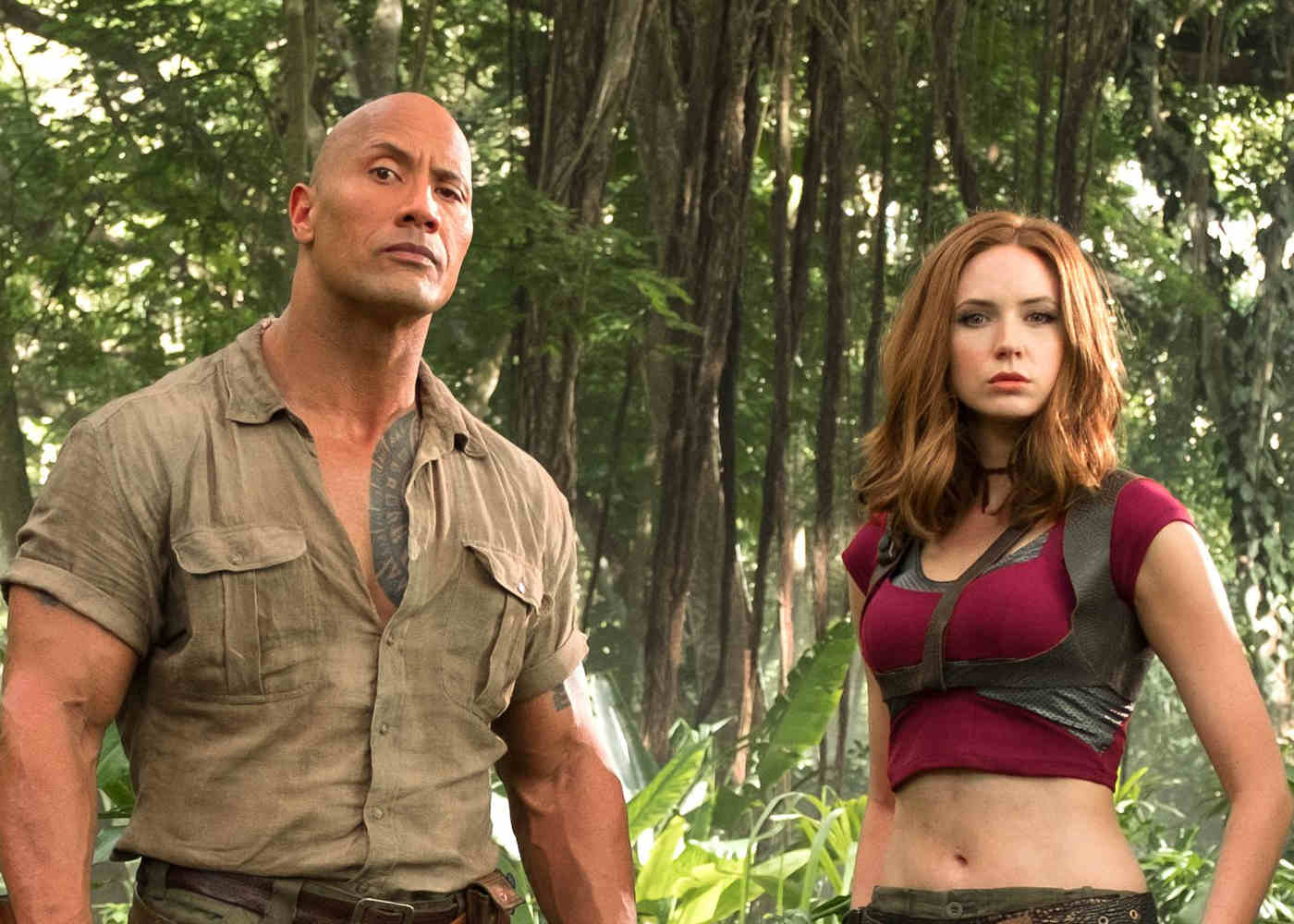 A New Jumanji: Welcome to the Jungle Trailer Swings Into View