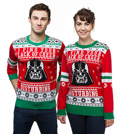 Darth Vader Christmas Sweater - Star Wars Gifts