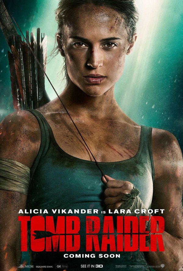 New Tomb Raider-Alicia Vikander-Poster