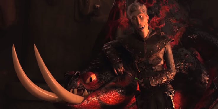 More Details on the Villain Grimmel from How to Train Your Dragon: The Hidden World