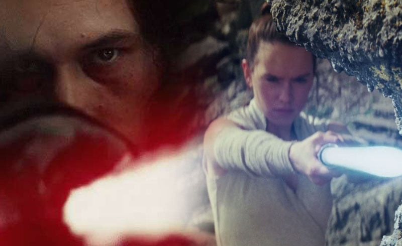 How Rey’s Training Foreshadowed Luke’s Duel with Kylo Ren in Star Wars: The Last Jedi