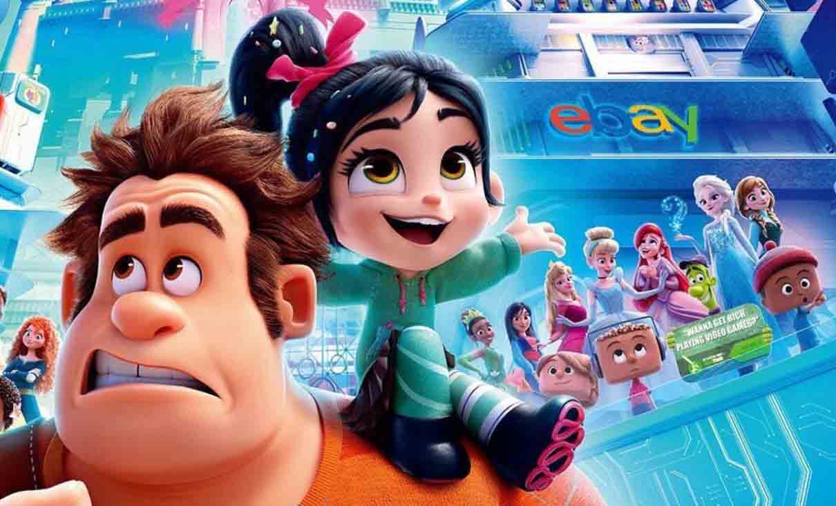 The Disney Princesses Grace the New International Poster Of Wreck-It Ralph 2: Ralph Wrecks the Internet