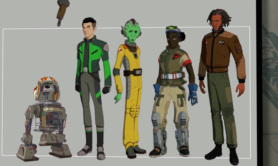 Star Wars Resistance: Meet the Members of Team Fireball in New Featurette