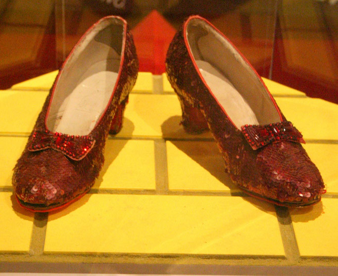 Stolen Wizard of Oz Ruby Slippers Recovered