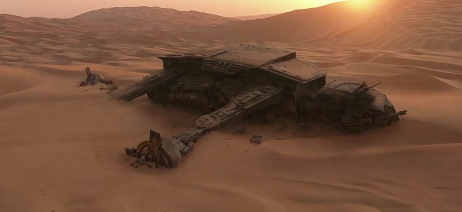 Star Wars Force Awakens Concept Art has Rey Living Somewhere More Dangerous