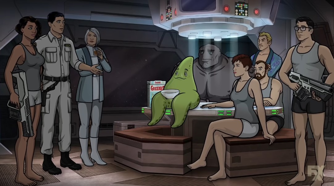 15 Archer 1999 01 Archer: 1999 Trailer Brings Archer and the Gang Into the World of Sci-Fi