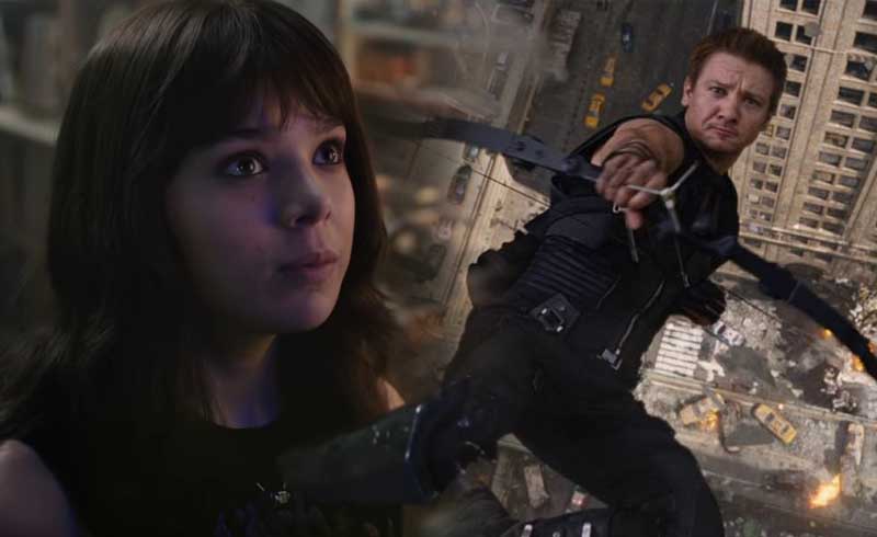 Hawkeye: Set Photos Reveal First Look at Jeremy Renner and Hailee Steinfeld