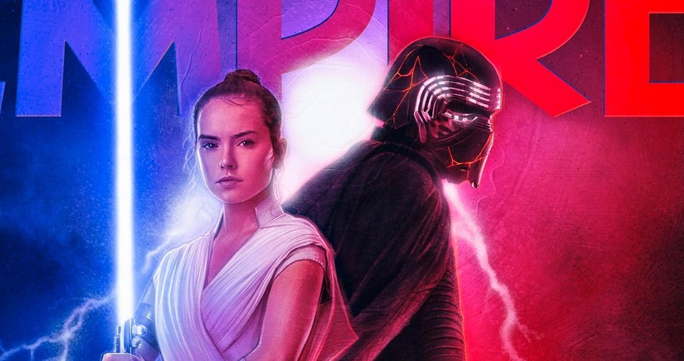 Star Wars TROS: Rey and Kylo Stand Together in New Empire Covers