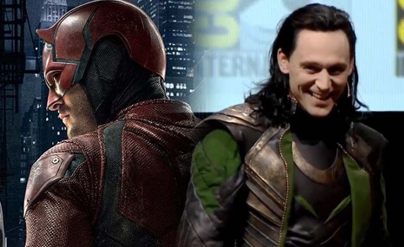 Charlie Cox and Tom Hiddleston Swap Marvel Characters for Halloween