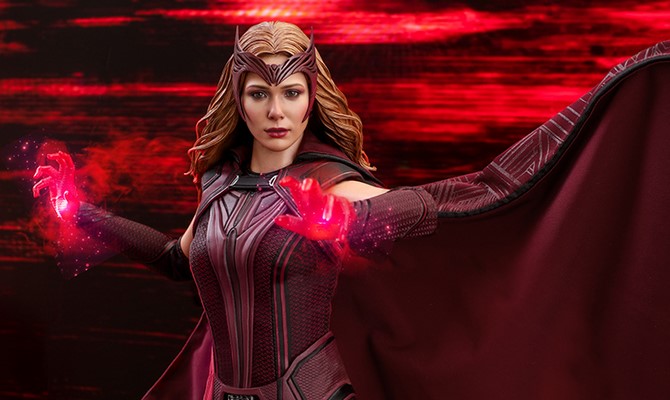 Hot Toys Reveals New Scarlet Witch Figure from WandaVision