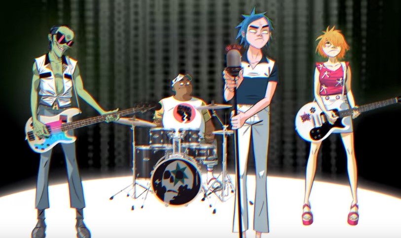 The Gorillaz are Getting an Animated Film from Netflix