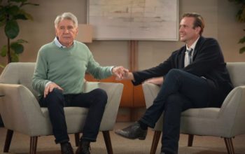 30 Shrinking Harrison Ford Jason Segel Shrinking: Harrison Ford and Jason Segel Sit Down to Talk about Their New Show