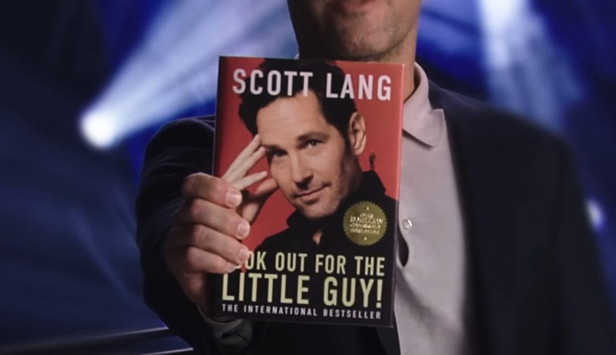 Ant-Man and the Wasp – Quantumania: Paul Rudd Shows Off Scott Lang’s Memoir