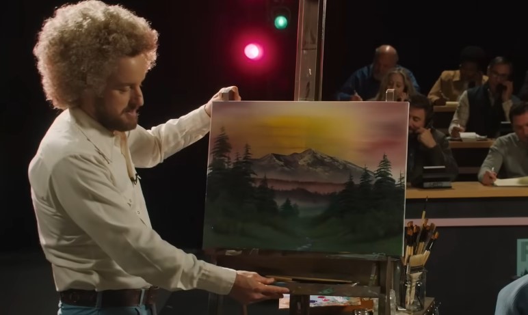 Paint: Owen Wilson is a Bob Ross-Type in New Trailer