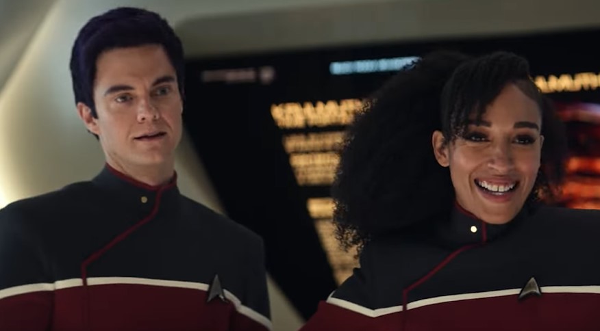 Latest Trailer for Star Trek: Strange New Worlds Features Boimler and Mariner from Lower Decks