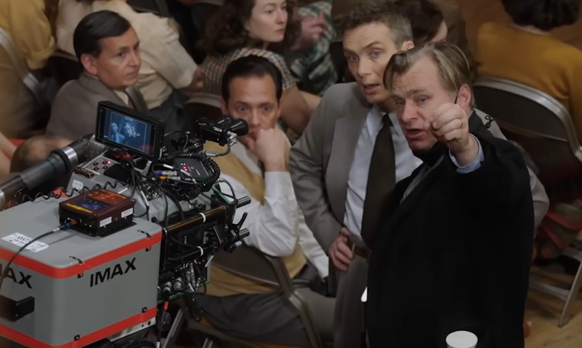 02 Oppenheimer Christopher Nolan Cillian Murphy New Oppenheimer Featurette Highlights Intricacies of Shooting in IMAX