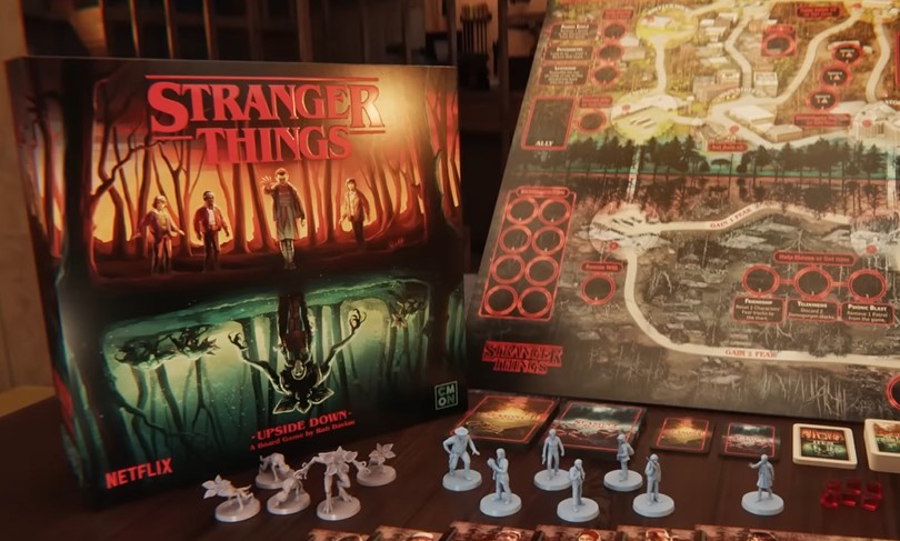 Netflix Launches Board Game Stranger Things: Upside Down