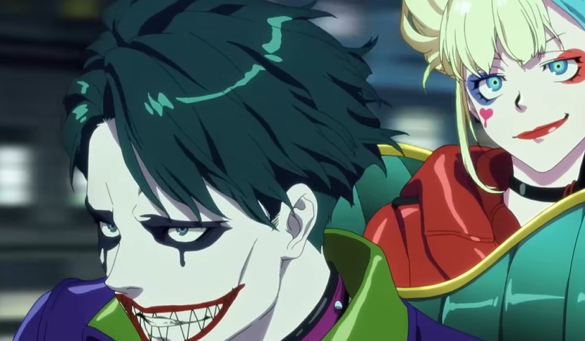 First Look at Harley and Joker in Suicide Squad ISEKAI Anime Announcement