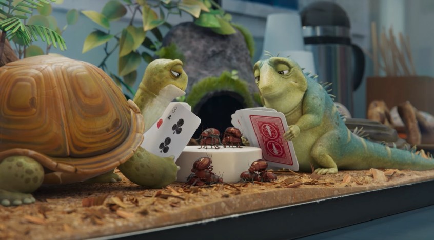 Leo: Adam Sandler and Bill Burr Voice an Old Lizard and Turtle in Animated Trailer