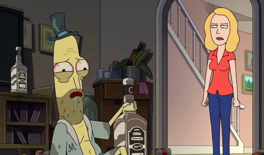 Mr. Poopybutthole Returns in Cold Open for Rick and Morty 7