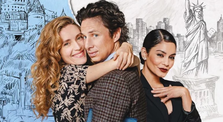 Zach Braff Must Romantically Compete with Vanessa Hudgens in Trailer for French Girl