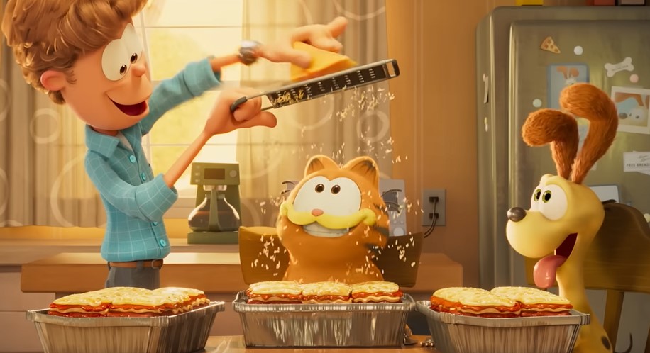Chris Pratt is the Laziest Cat in New Trailer for The Garfield Movie