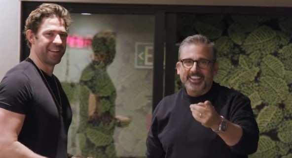 Watch: John Krasinski Shares Reunion with Steve Carell After Years Since The Office