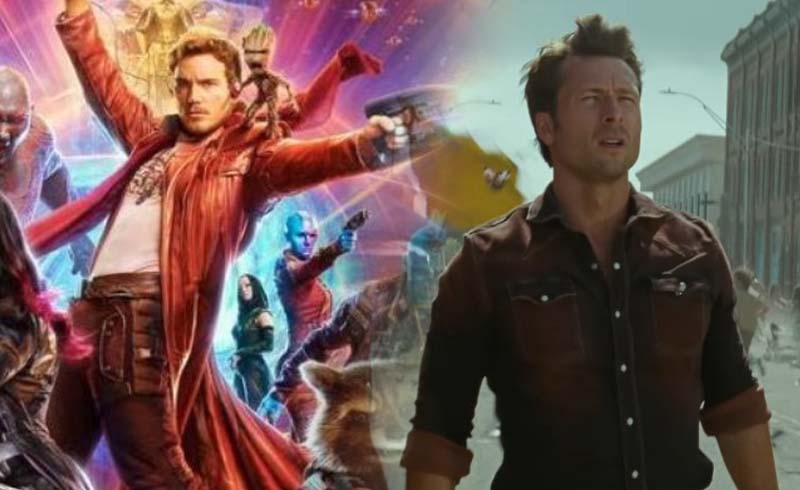 Glen Powell Credits Chris Pratt for Silly Leading Men